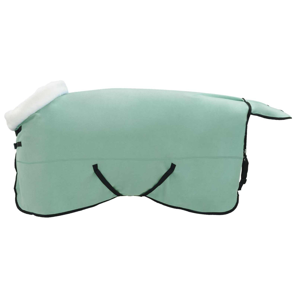 Coperta per Cavalli Verde scuro completo 165 cm Felpa in pile