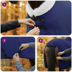 Coperta per Cavalli Blu navy 85 cm Felpa in pile