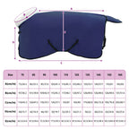 Coperta per Cavalli Blu navy 105 cm Felpa in pile