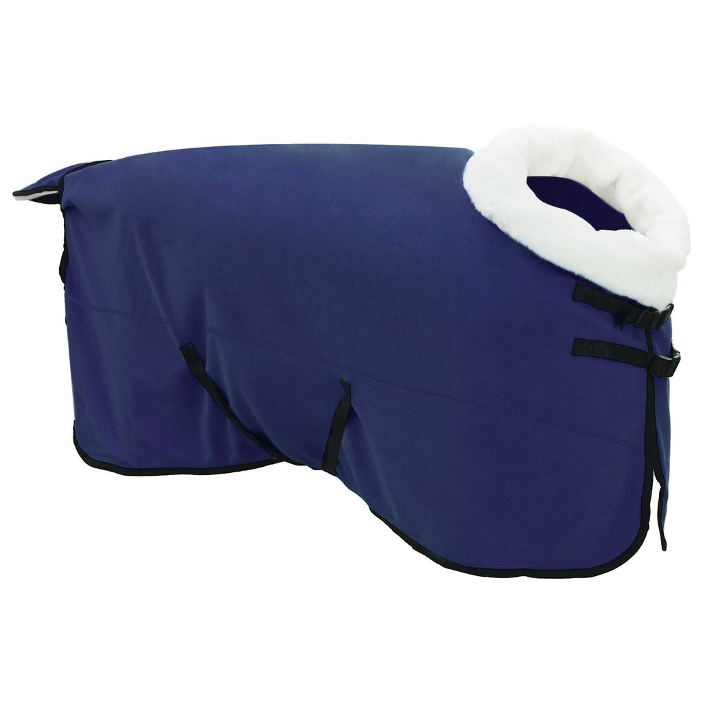 Coperta per Cavalli Blu navy 125 cm Felpa in pile
