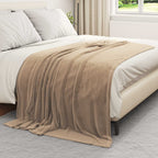Coperta Cammello 150 x 200 cm Panno