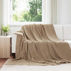 Coperta Cammello 240 x 270 cm Panno