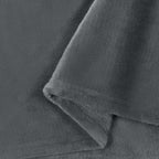 Coperta Grigio scuro 150 x 200 cm Panno