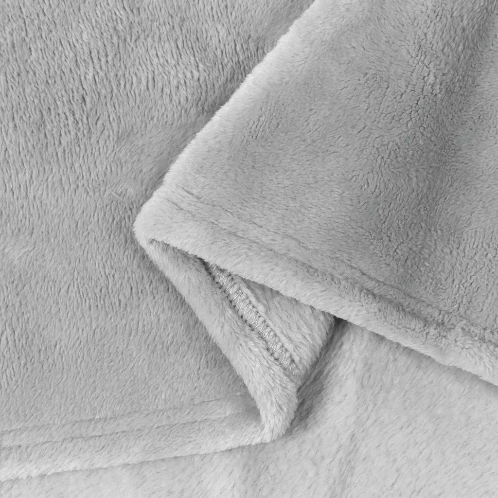 Coperta Grigio 220 x 240 cm Panno