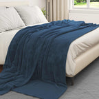 Coperta Blu navy 240 x 270 cm Panno