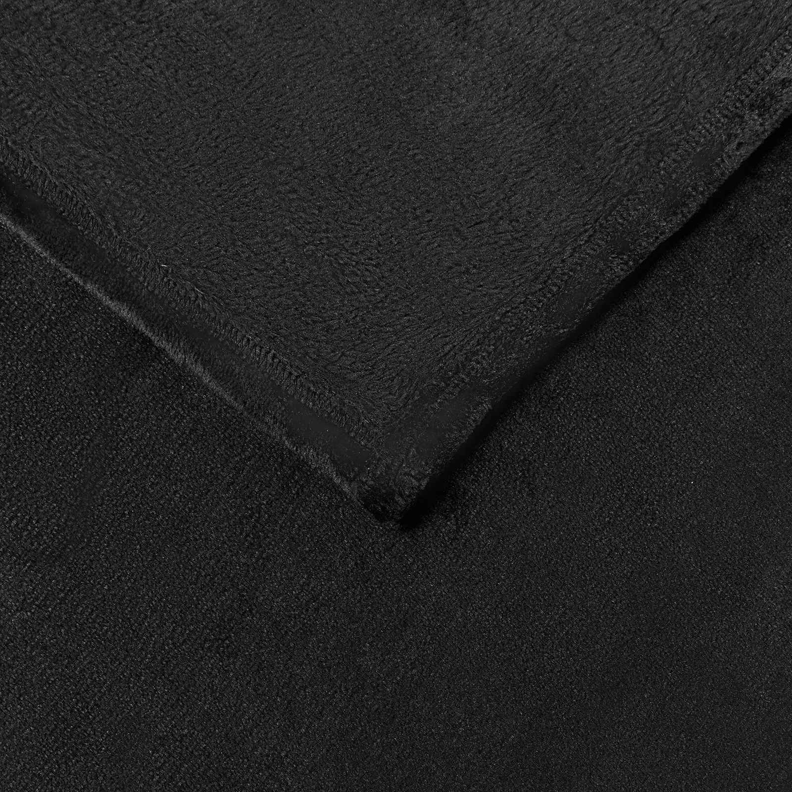 Coperta Nero 220 x 240 cm Panno