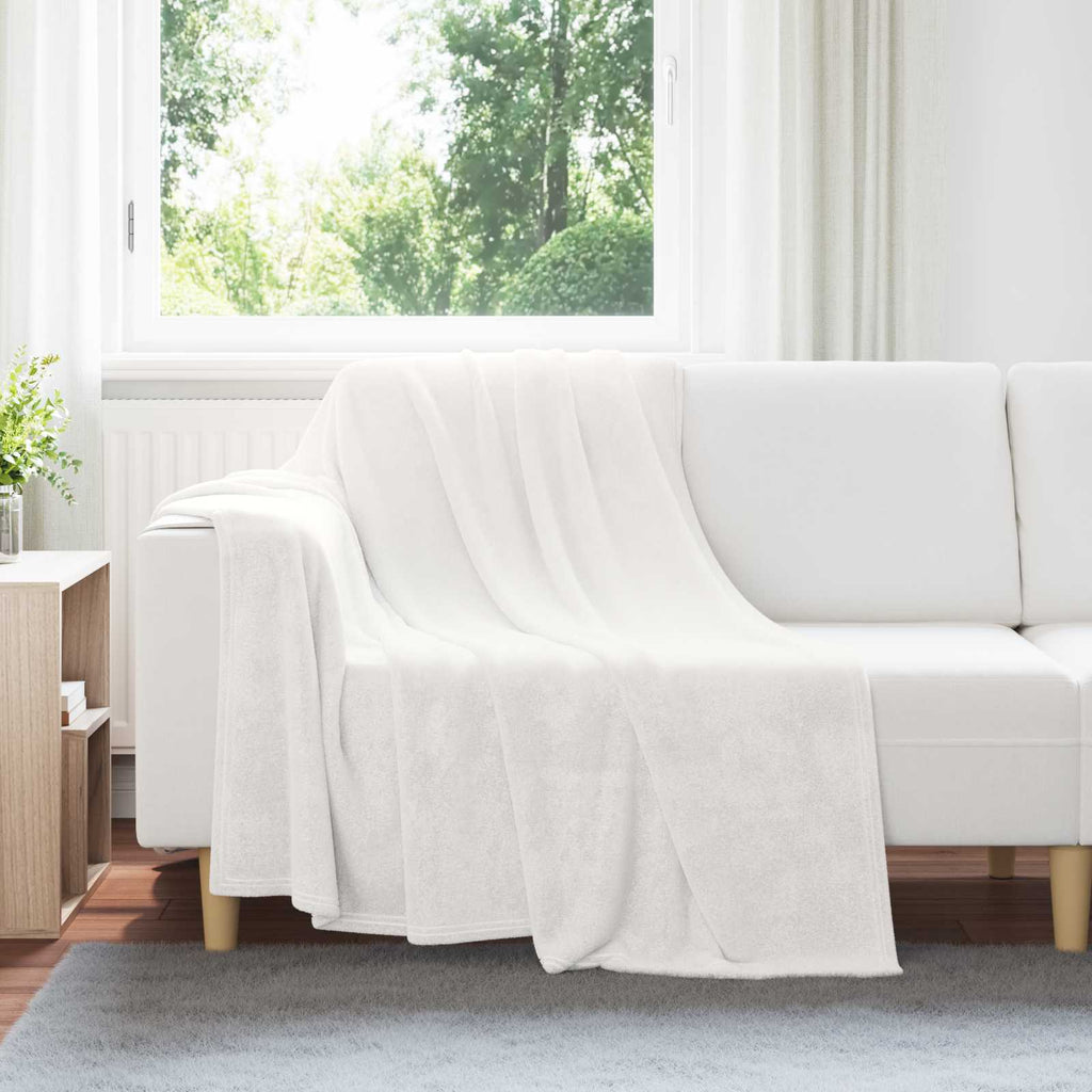 Coperta Bianco 150 x 200 cm Panno
