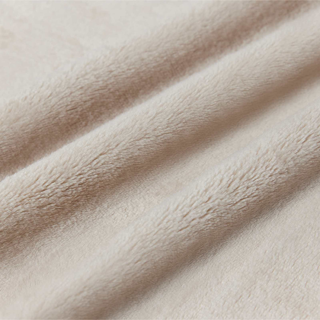 Coperte da Pile 6 pcs Beige 130 x 150 cm Panno