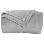 Coperte da Pile 6 pcs Grigio 150 x 200 cm Panno