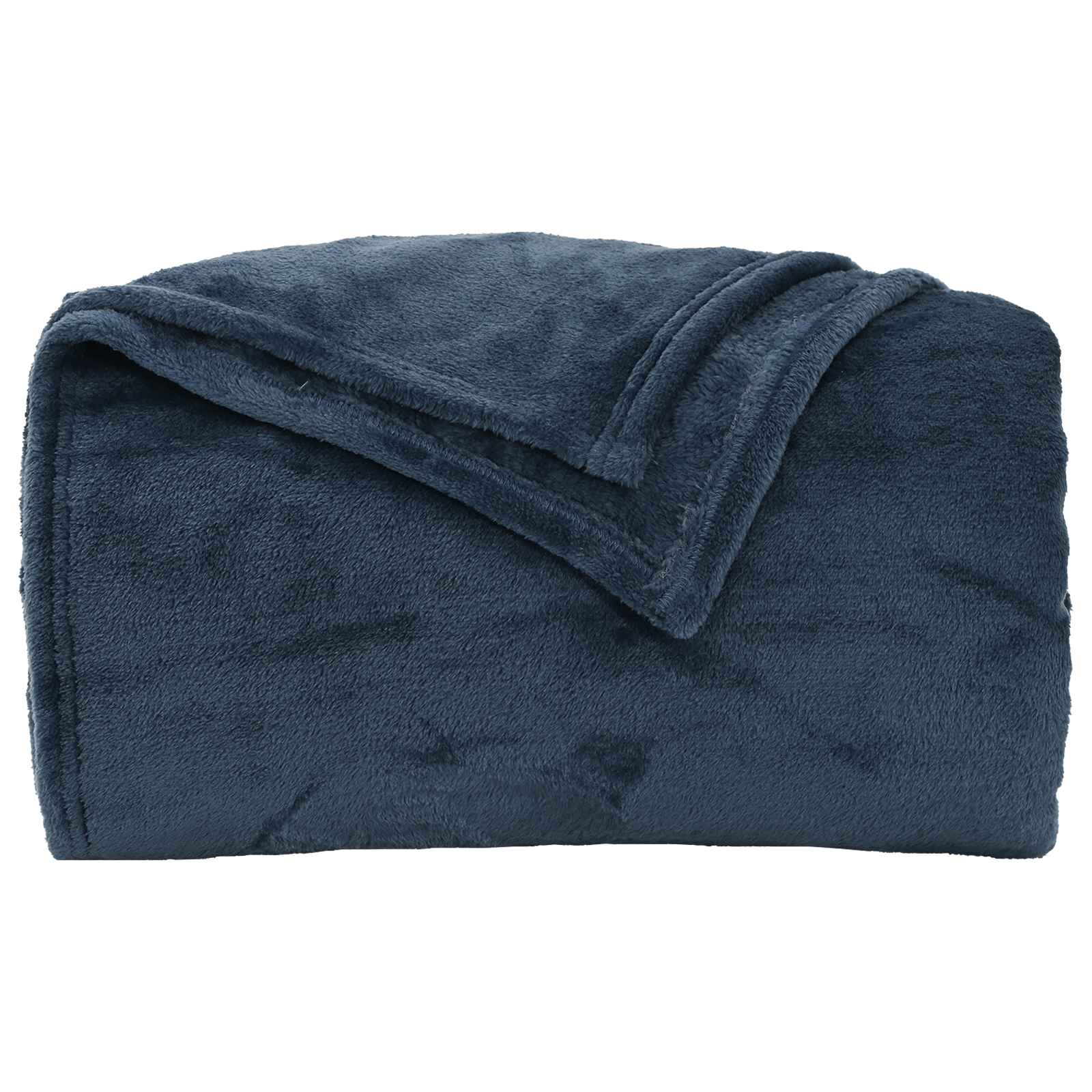 Coperte da Pile 6 pcs Blu navy 220 x 240 cm Panno