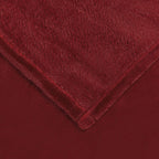 Coperte da Pile 6 pcs Rosso Bordeaux 240 x 270 cm Panno