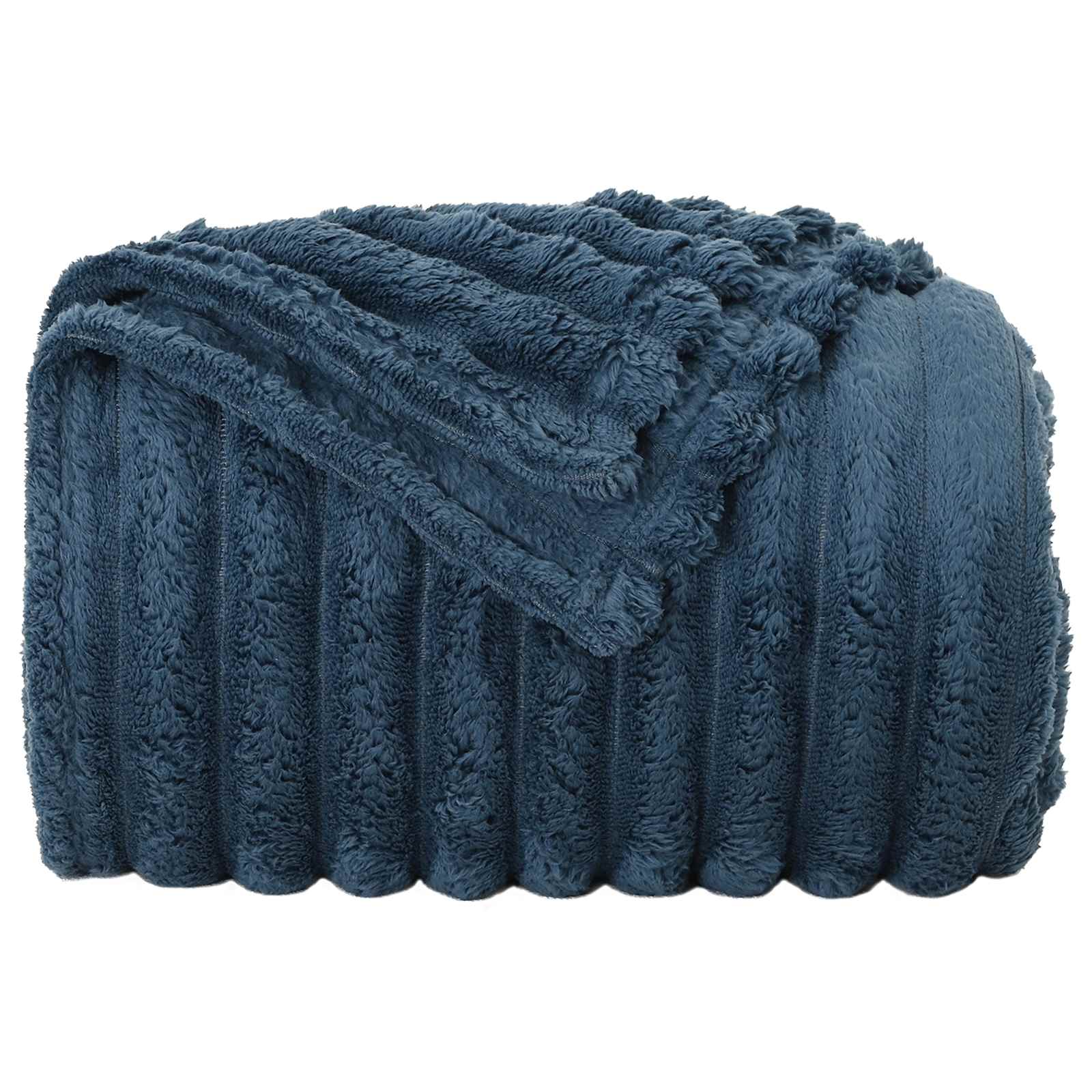 Coperta Blu navy 240 x 220 cm Panno
