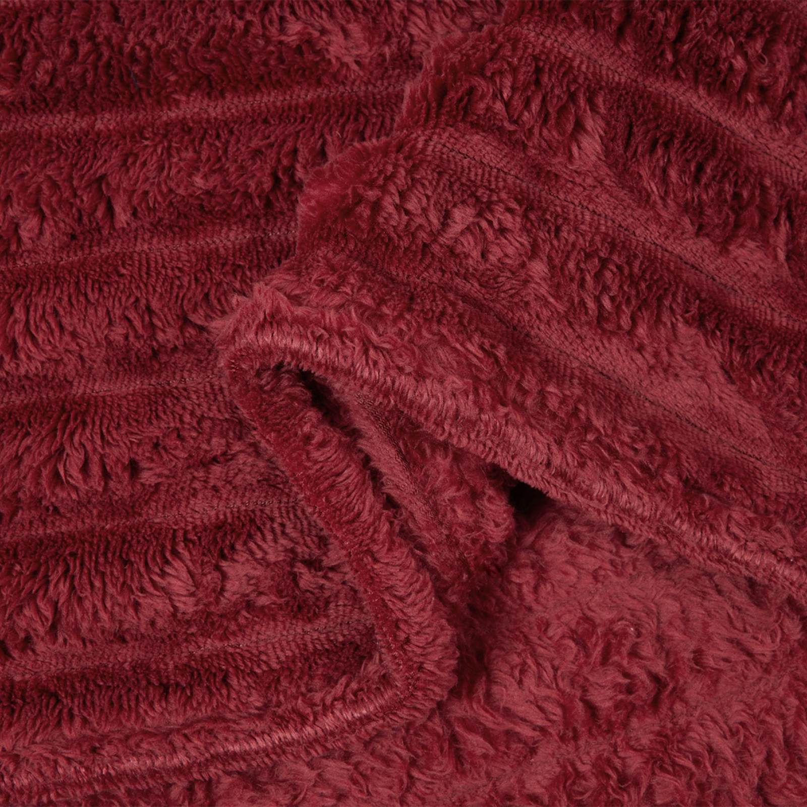 Coperta Rosso Bordeaux 270 x 240 cm Panno