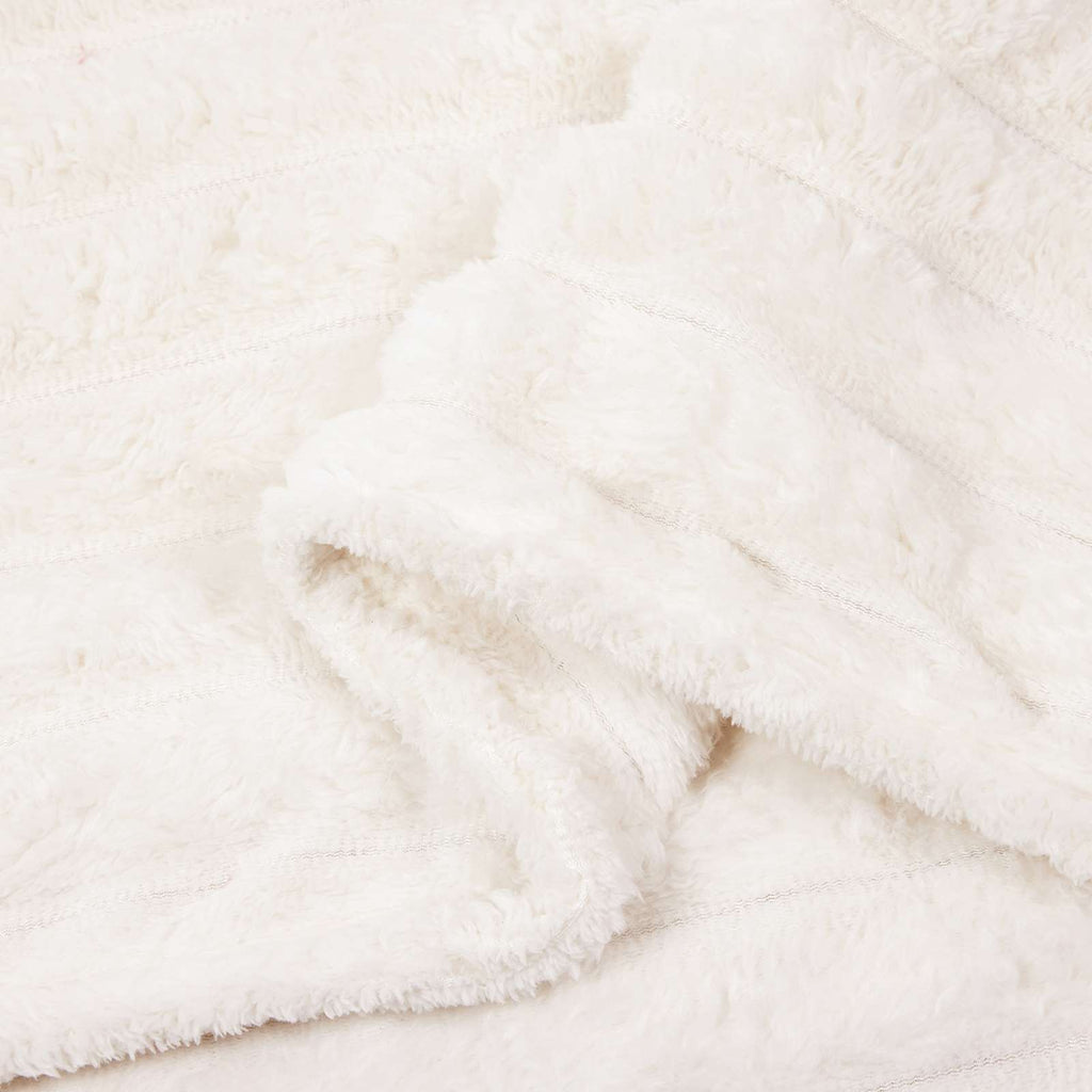Coperta Crema 150 x 130 cm Panno