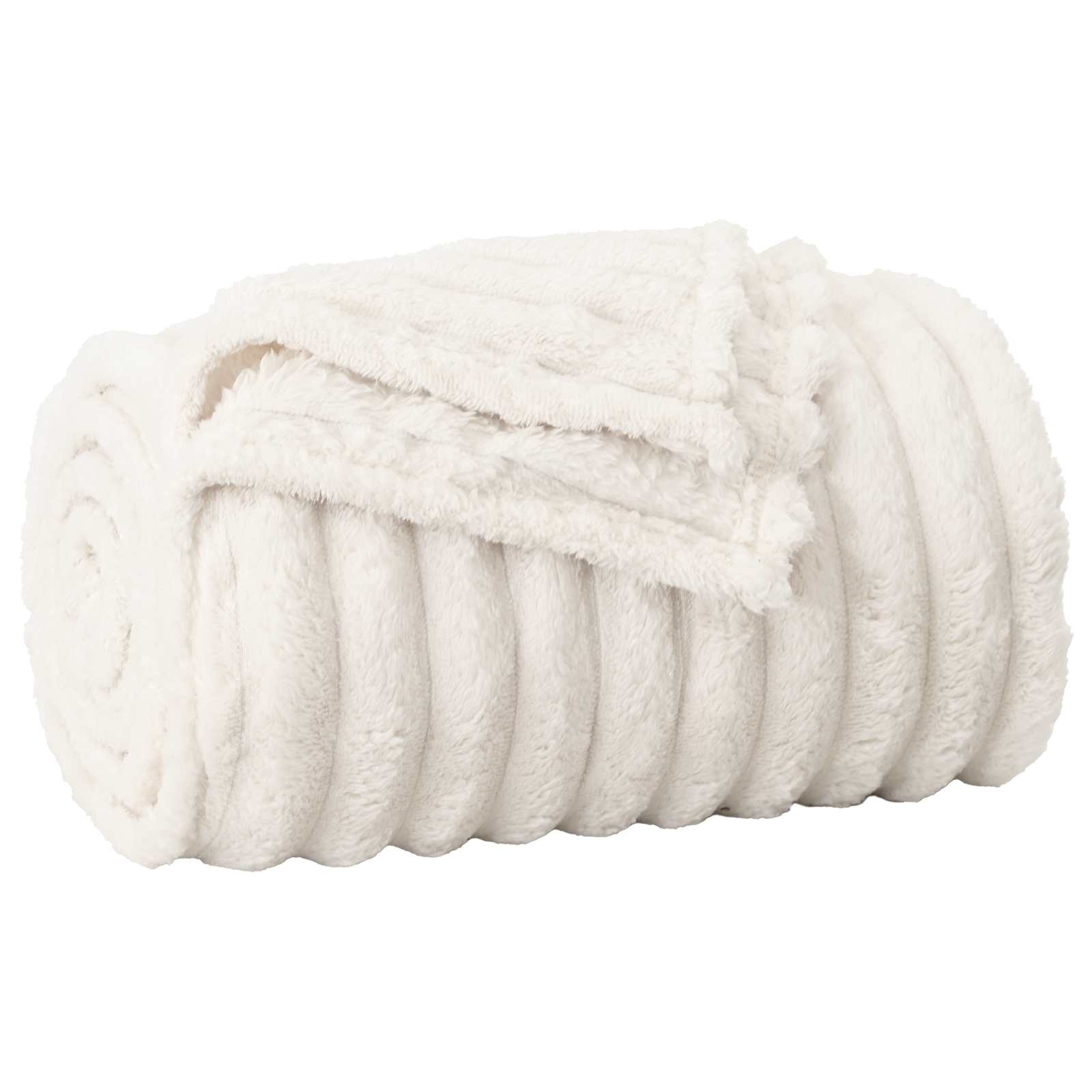 Coperta Crema 150 x 130 cm Panno