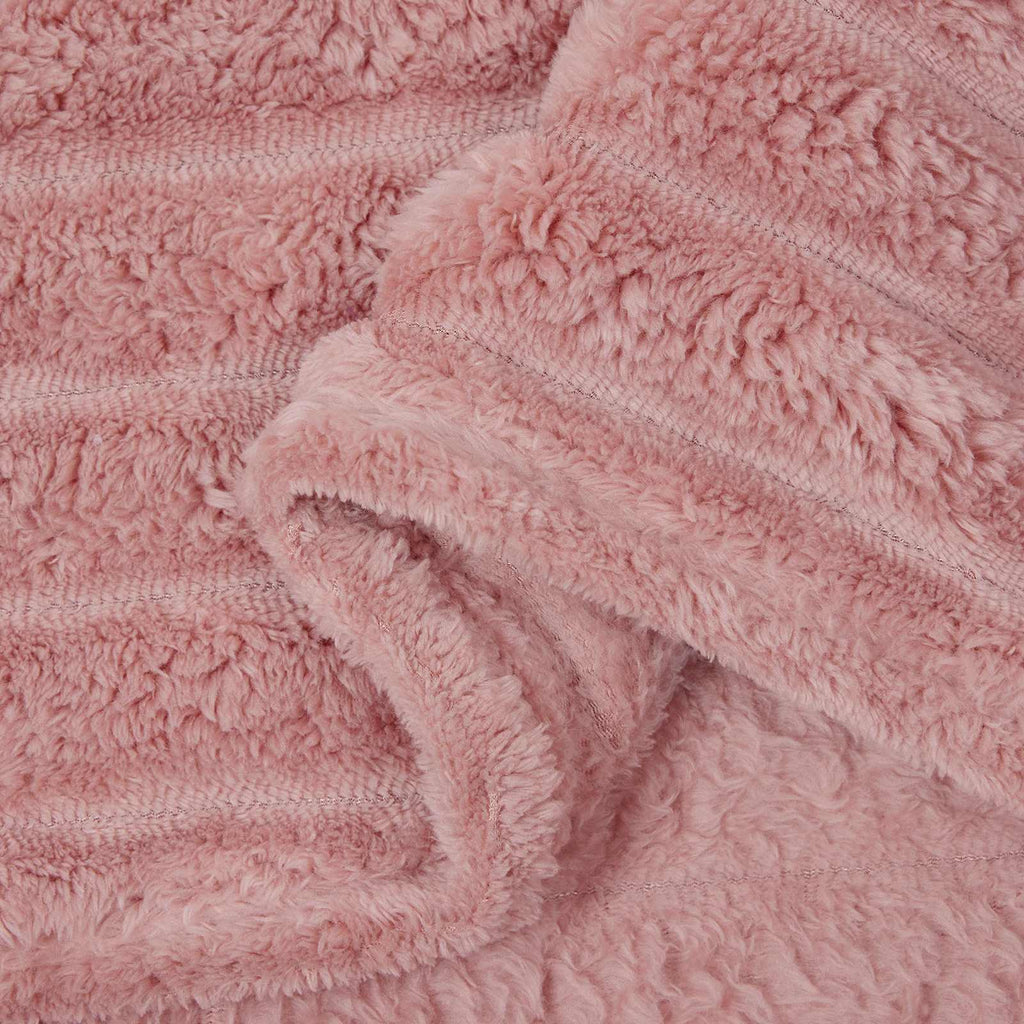 Coperta Rosa 240 x 220 cm Panno