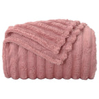 Coperta Rosa 270 x 240 cm Panno