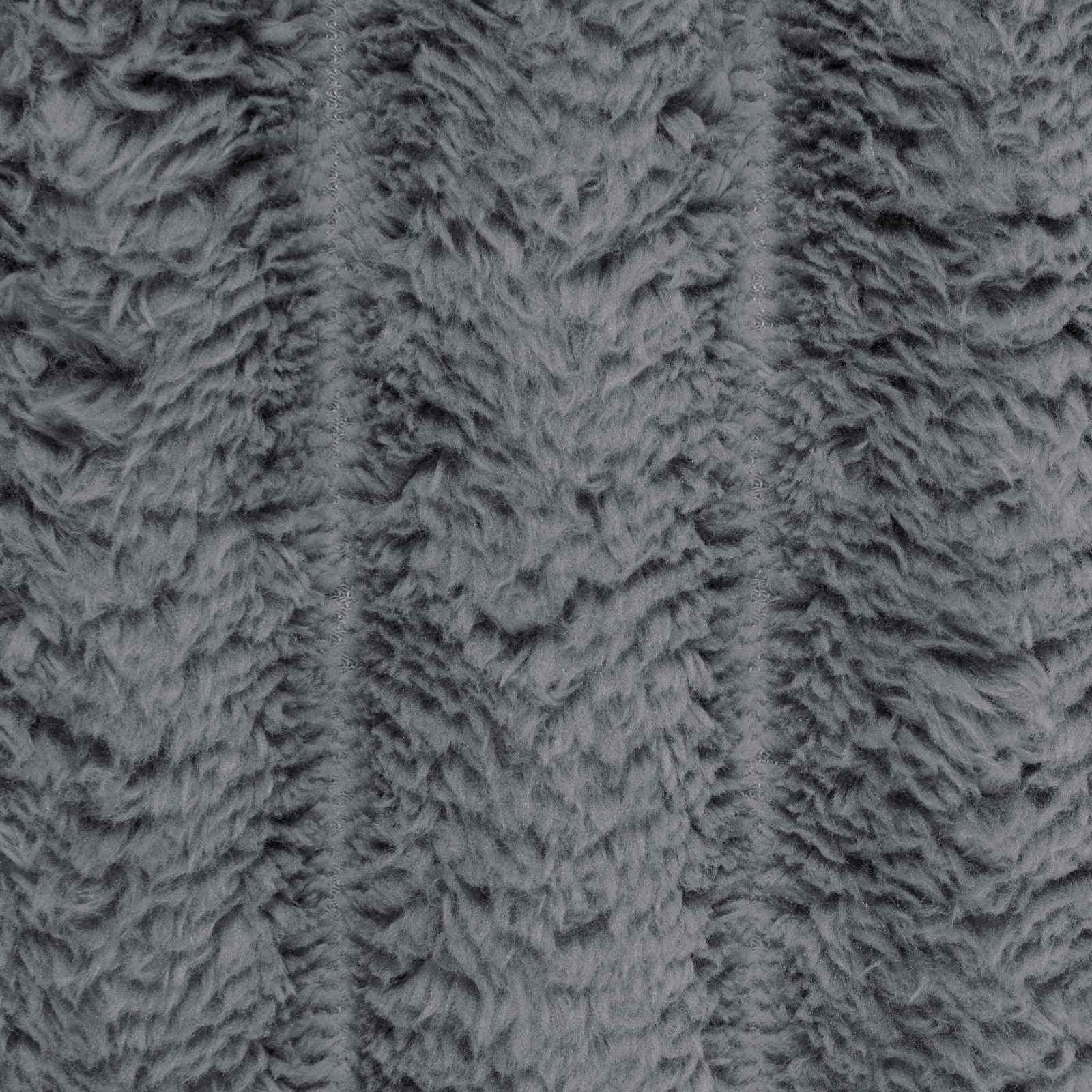 Coperte da Pile 6 pcs Grigio scuro 200 x 150 cm Panno