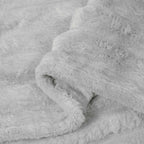 Coperte da Pile 6 pcs Grigio 270 x 240 cm Panno