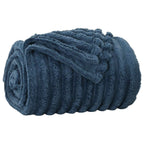 Coperte da Pile 6 pcs Blu navy 270 x 240 cm Panno