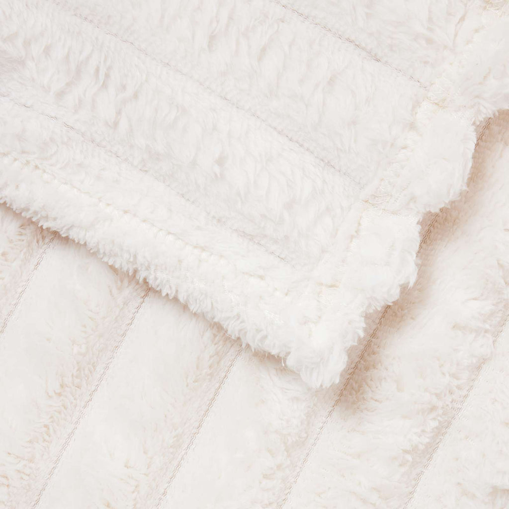 Coperte da Pile 6 pcs Crema 150 x 130 cm Panno