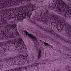 Coperte da Pile 6 pcs Viola 150 x 130 cm Panno