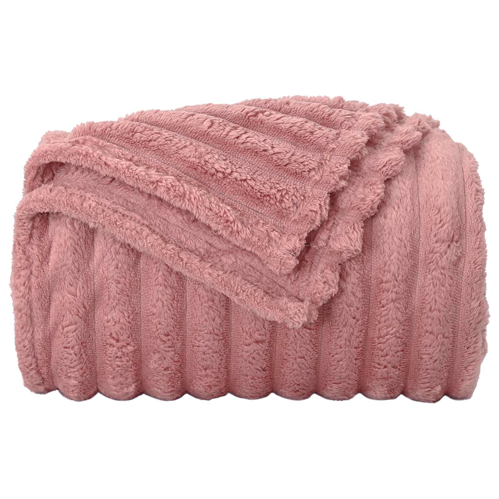 Coperte da Pile 6 pcs Rosa 150 x 130 cm Panno