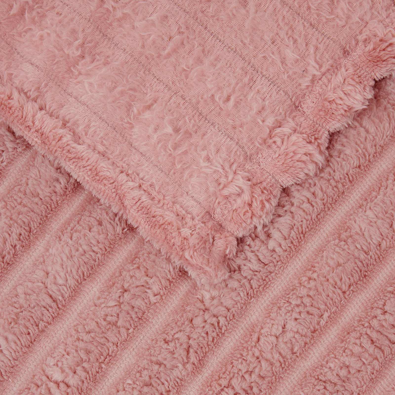 Coperte da Pile 6 pcs Rosa 270 x 240 cm Panno