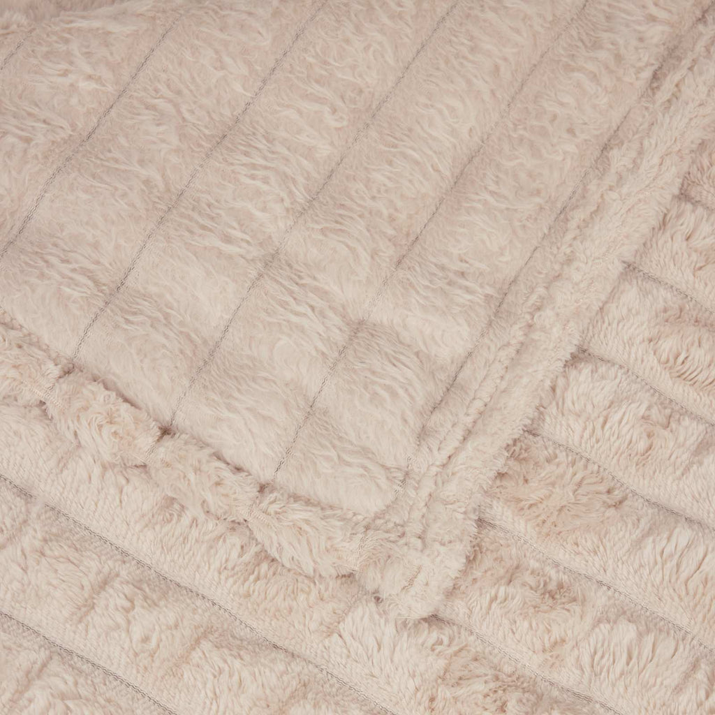 Coperta Beige 200 x 150 cm Panno