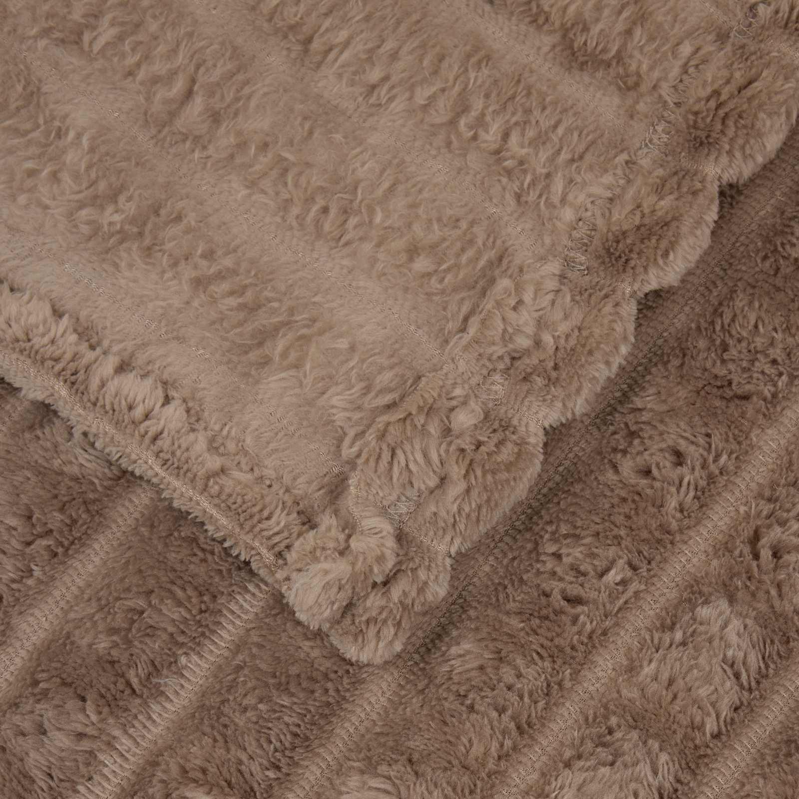 Coperta Cammello 240 x 220 cm Panno