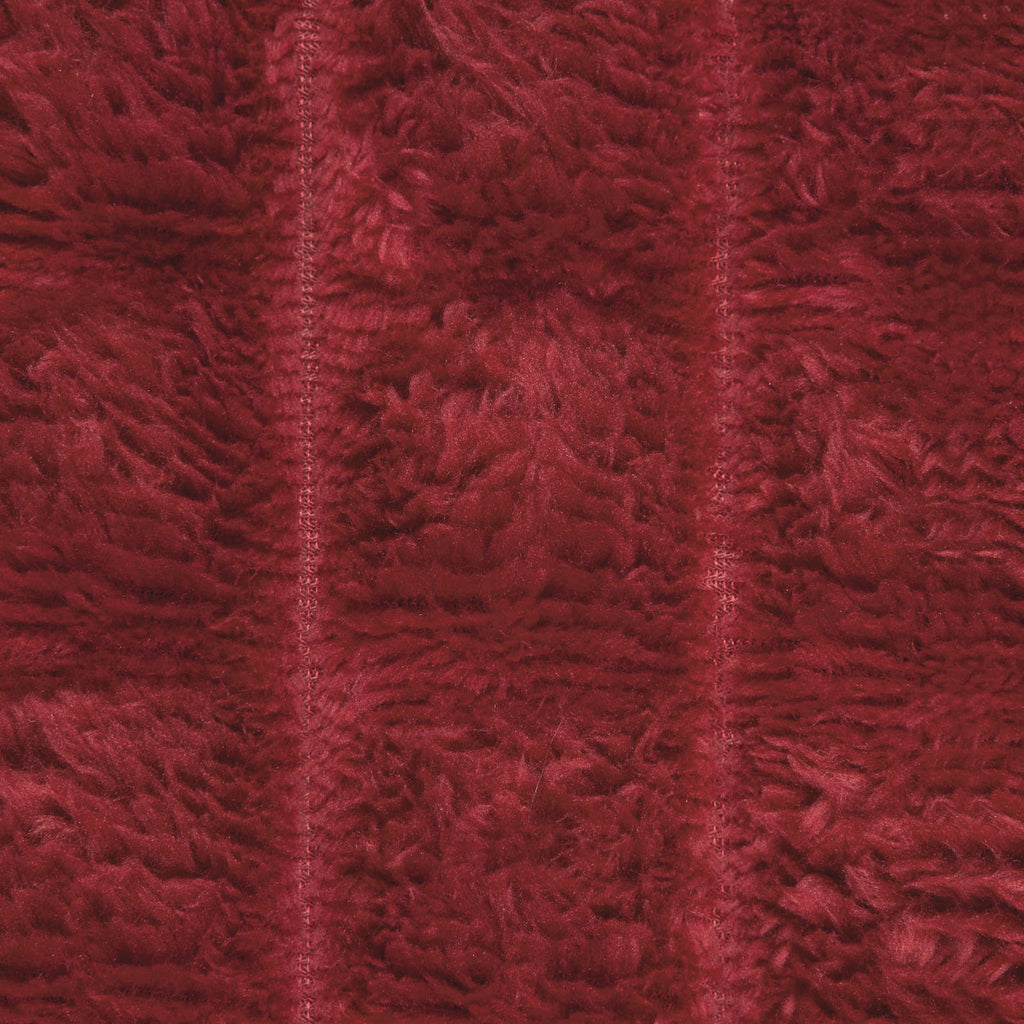 Coperta Rosso Bordeaux 150 x 130 cm Panno