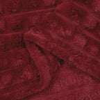 Coperta Rosso Bordeaux 240 x 220 cm Panno