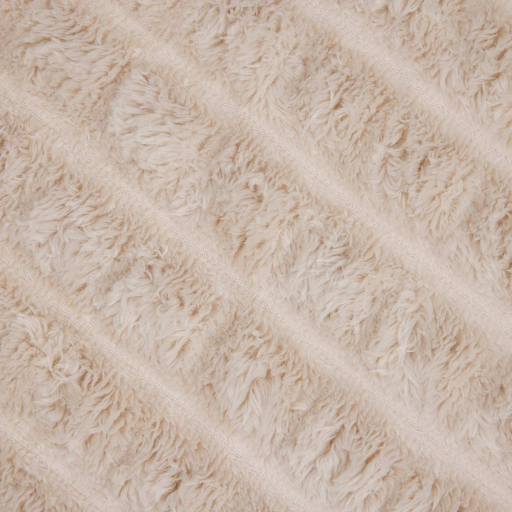 Coperte da Pile 6 pcs Beige 240 x 220 cm Panno