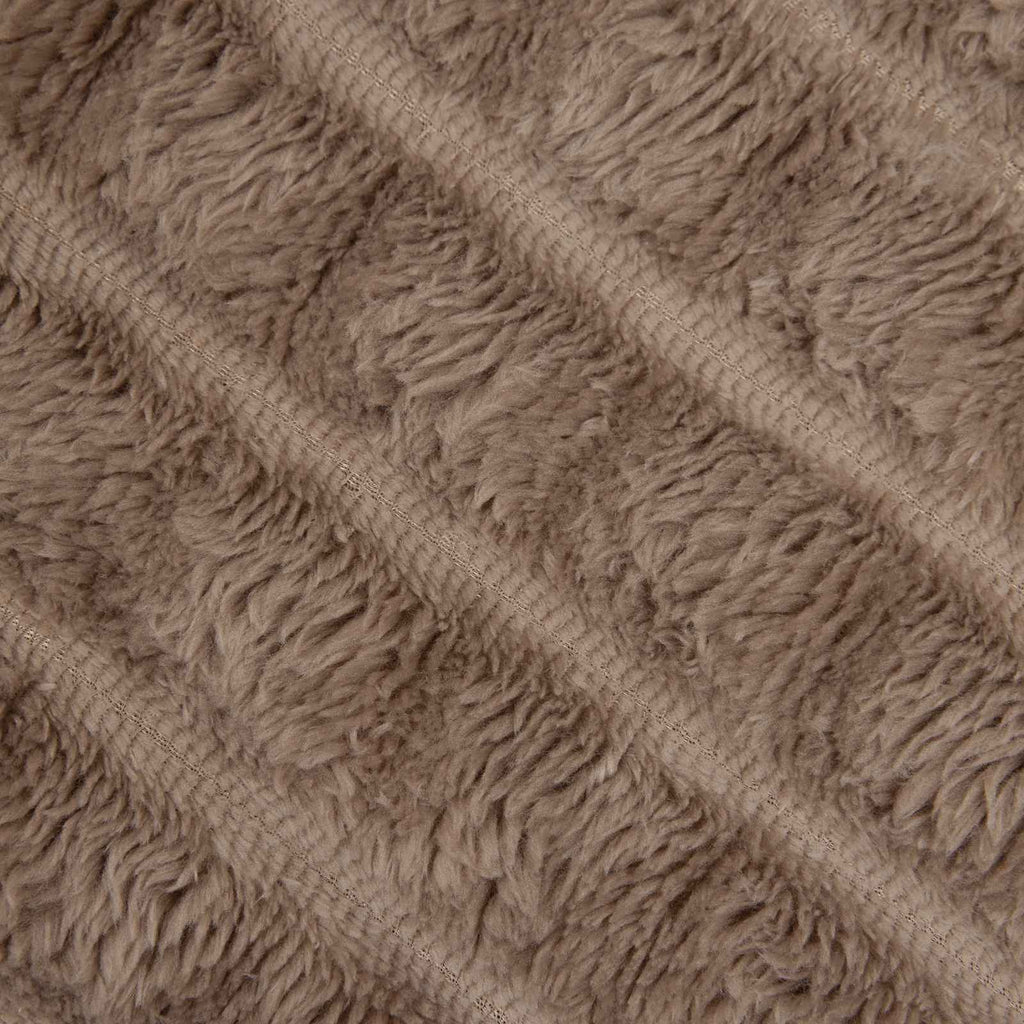 Coperte da Pile 6 pcs Cammello 200 x 150 cm Panno