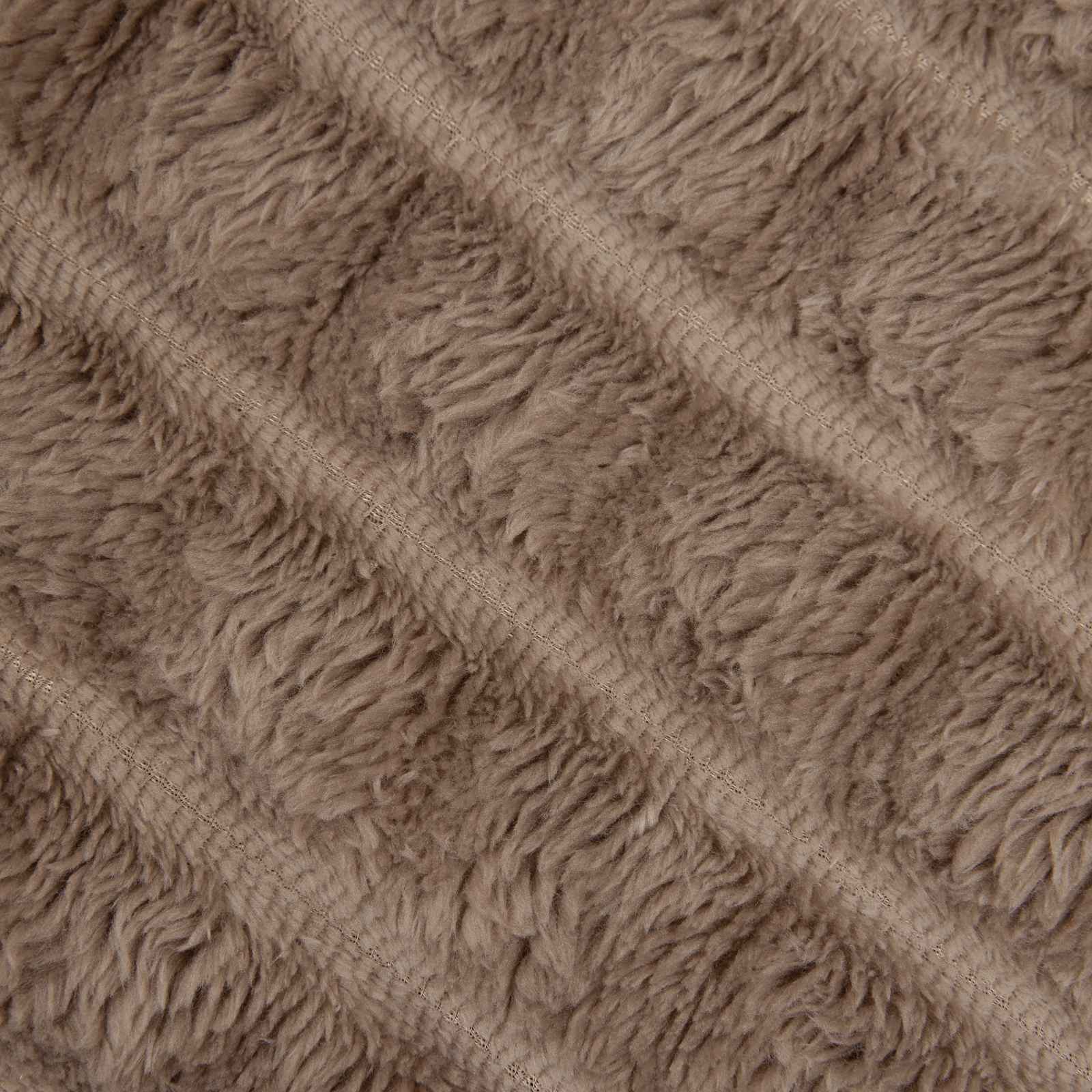 Coperte da Pile 6 pcs Cammello 200 x 150 cm Panno