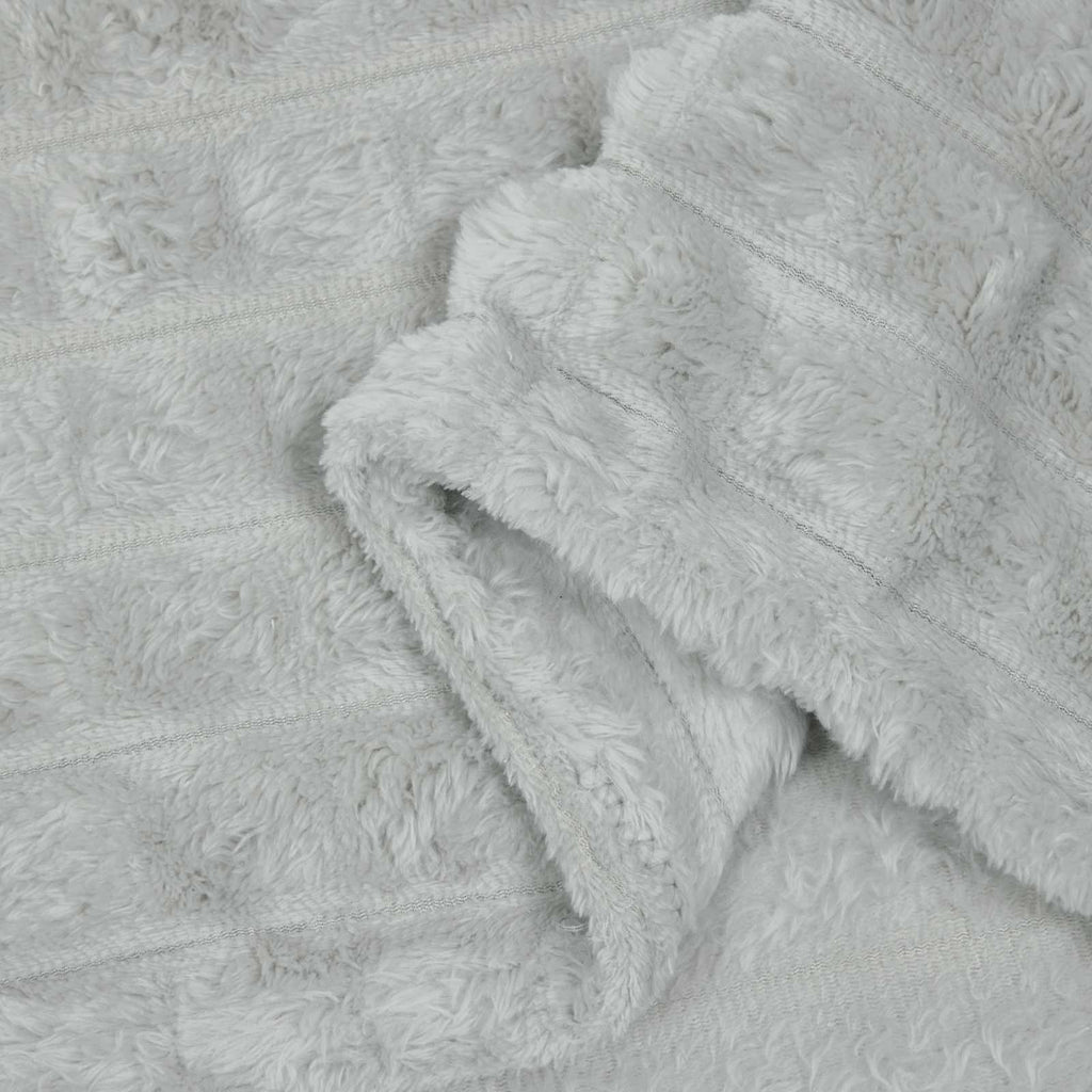 Coperte da Pile 6 pcs Grigio 200 x 150 cm Panno