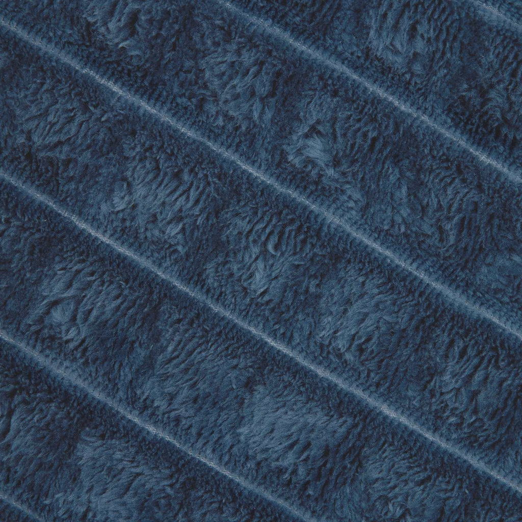 Coperte da Pile 6 pcs Blu navy 150 x 130 cm Panno