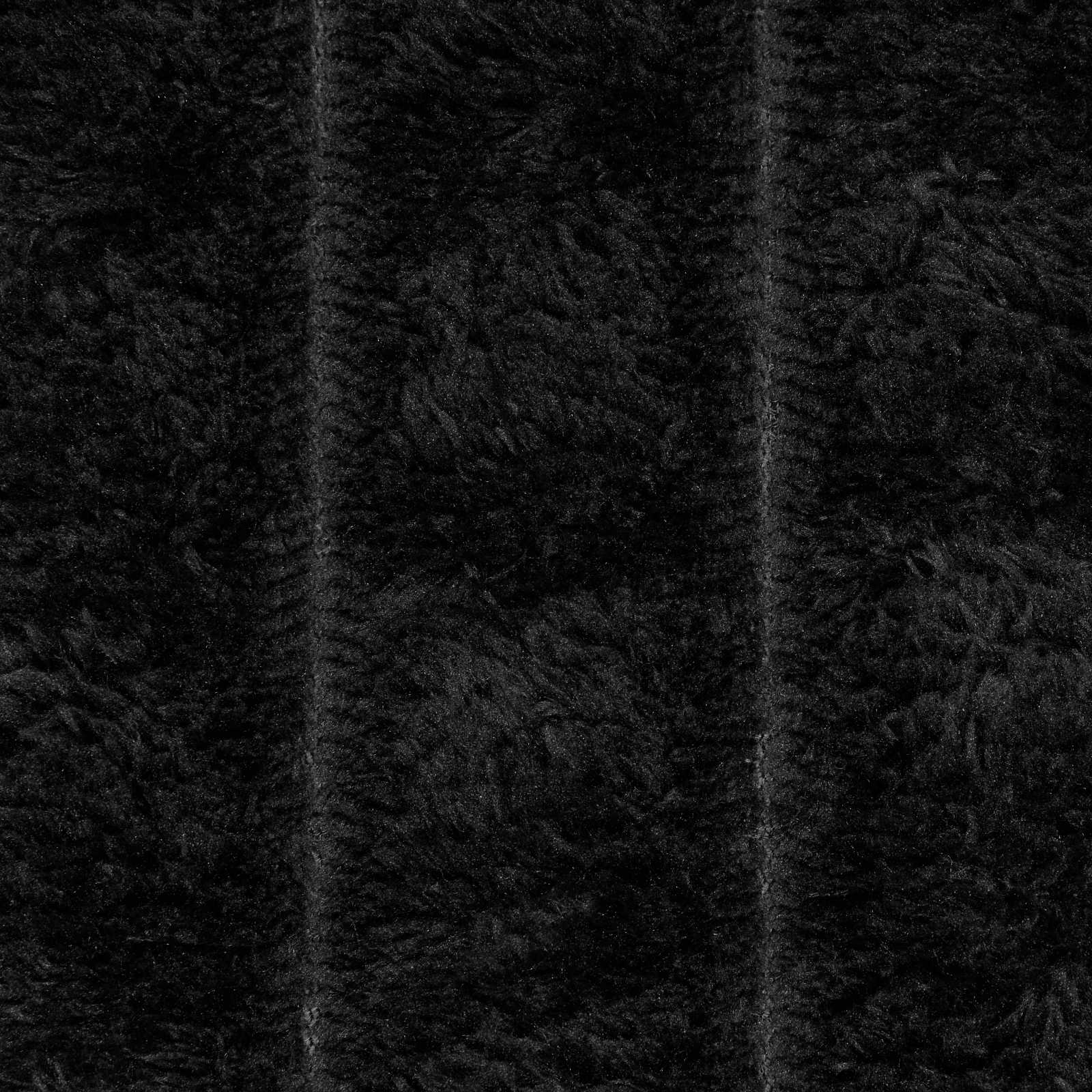 Coperte da Pile 6 pcs Nero 200 x 150 cm Panno
