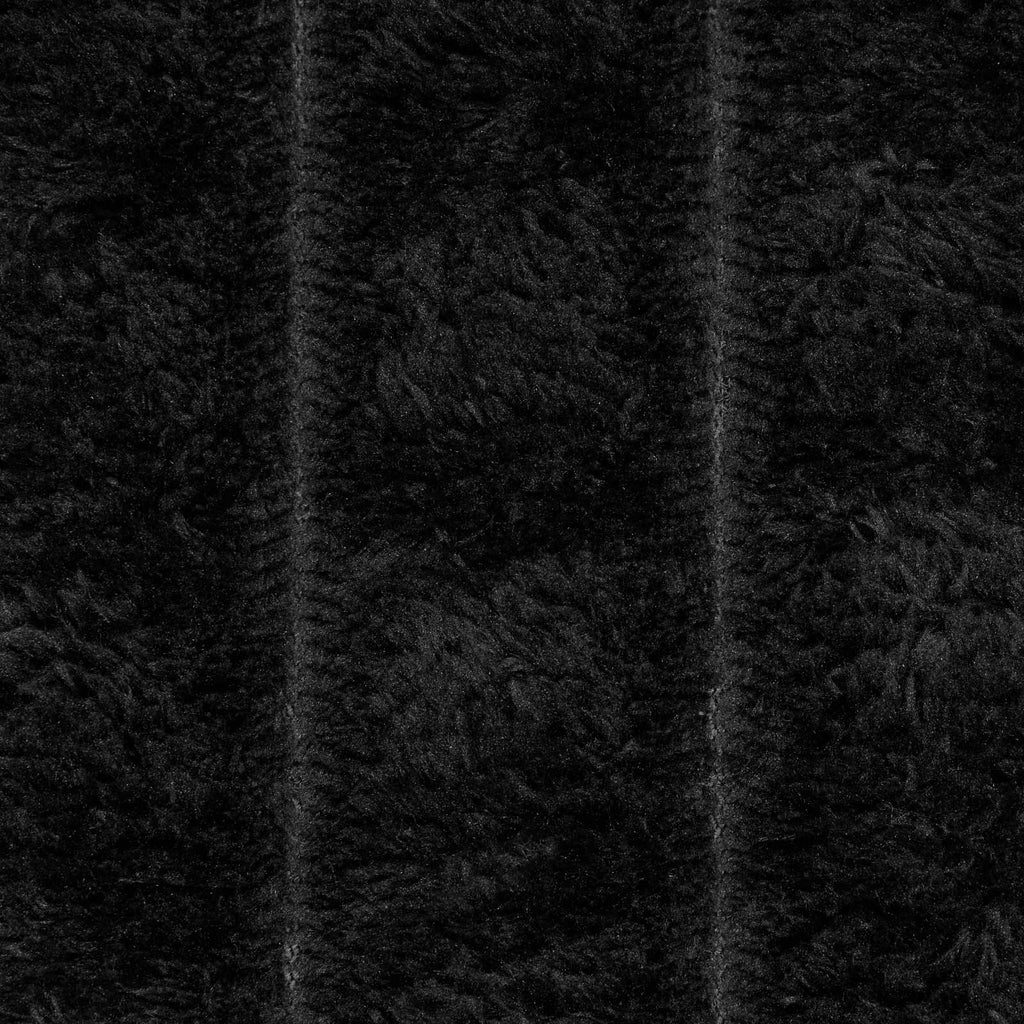 Coperte da Pile 6 pcs Nero 240 x 220 cm Panno
