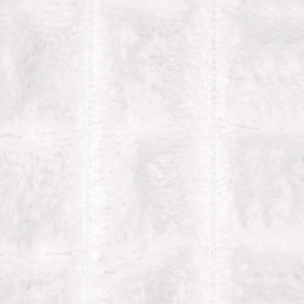 Coperte da Pile 6 pcs Bianco 200 x 150 cm Panno