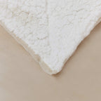 Coperta Beige 240 x 270 cm Panno