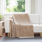Coperta Cammello 150 x 200 cm Panno