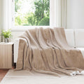 Coperta Cammello 220 x 240 cm Panno