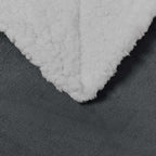 Coperta Grigio scuro 150 x 200 cm Panno