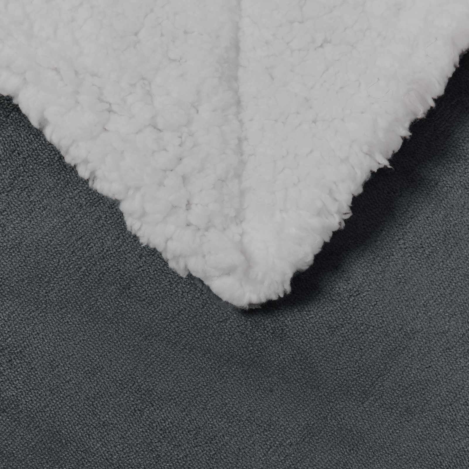 Coperta Grigio scuro 150 x 200 cm Panno