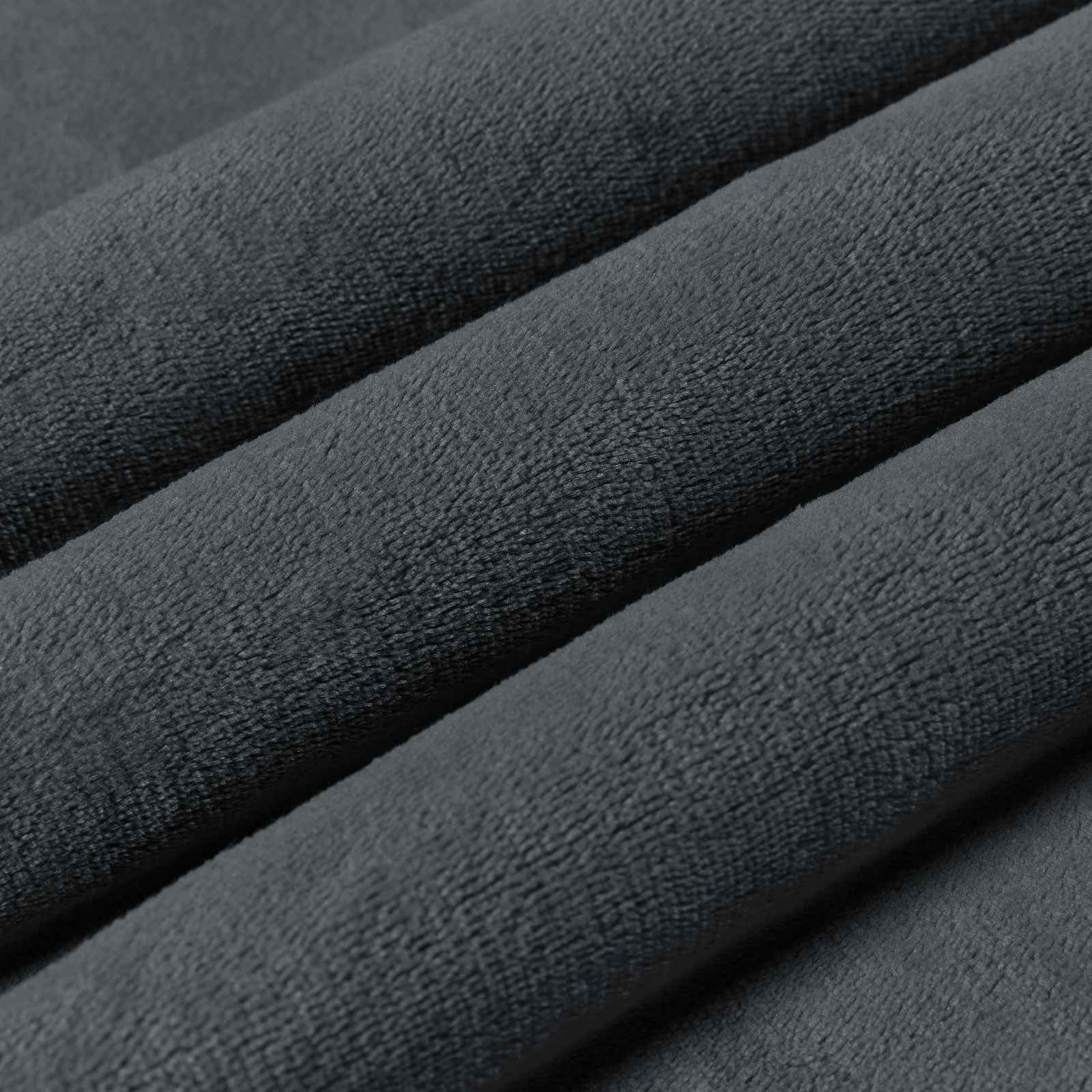 Coperta Grigio scuro 220 x 240 cm Panno