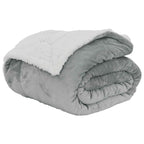 Coperta Grigio 130 x 150 cm Panno