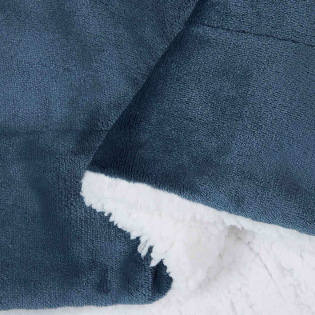 Coperta Blu navy 240 x 270 cm Panno