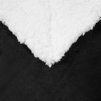 Coperta Nero 130 x 150 cm Panno