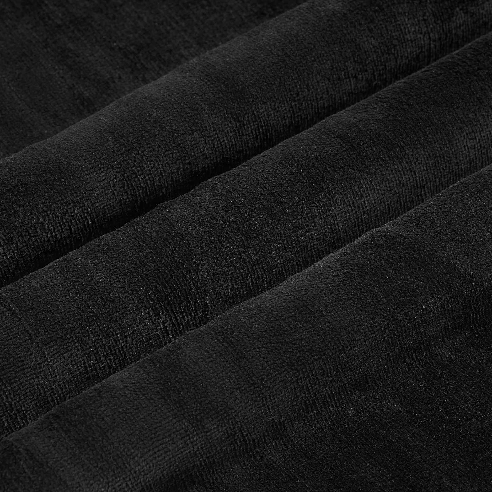 Coperta Nero 150 x 200 cm Panno